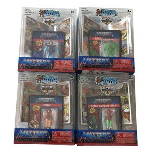 World's Smallest MASTER OF THE UNIVERSE SKELETOR SLIME TEELA GODDESS